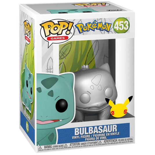 POP! Games - Pokemon: Bulbasaur [Silver/Metallic]