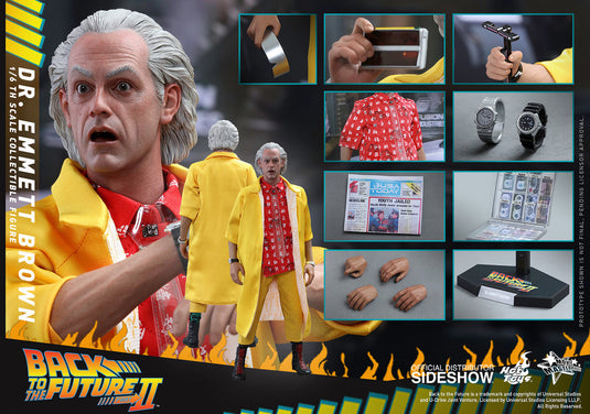 Hot Toys - Back To The Future Part II: Dr Emmett Brown