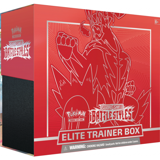 Pokemon TCG - Sword and Shield Battle Styles: Single Strike Urshifu Elite Trainer Box (Red)