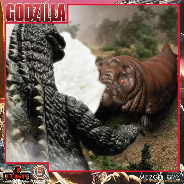 Load image into Gallery viewer, Mezco Toyz - Godzilla: Destroy All Monsters [1968] XL Round-1 5 Points Deluxe Box Set
