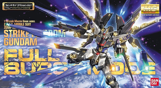 Master Grade 1/100 - Z.A.F.T. Mobile Suit ZGMF-X20A Strike Freedom Full Burst Mode