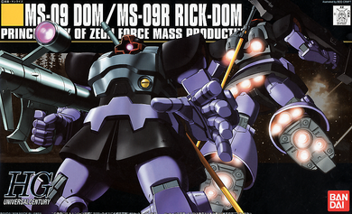 HGUC 1/144 - 059 MS-09 Dom/MS-09R Rick-Dom