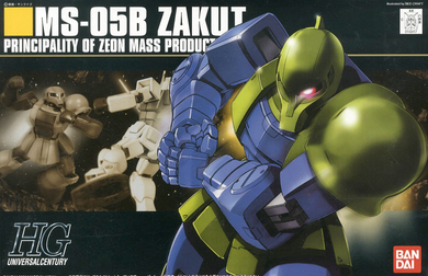 HGUC 1/144 - 064 MS-05B Zaku I