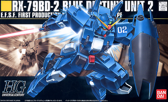 HGUC 1/144 - 077 RX-79BD-2 Blue Destiny Unit 2