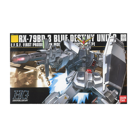 HGUC 1/144 - 082 RX-79BD-3 Blue Destiny Unit 3