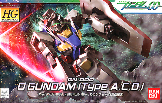 High Grade 00 1/144 - 45 O Gundam (Type A.C.D.)