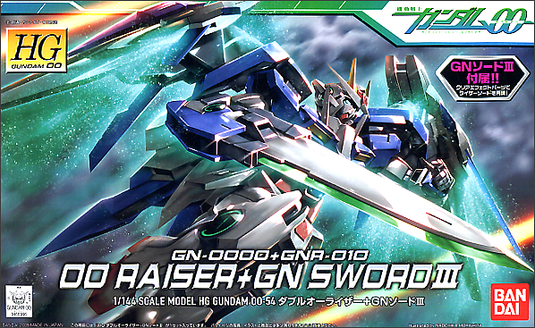 High Grade 00 1/144 - 54 00 Raiser + GN Sword III