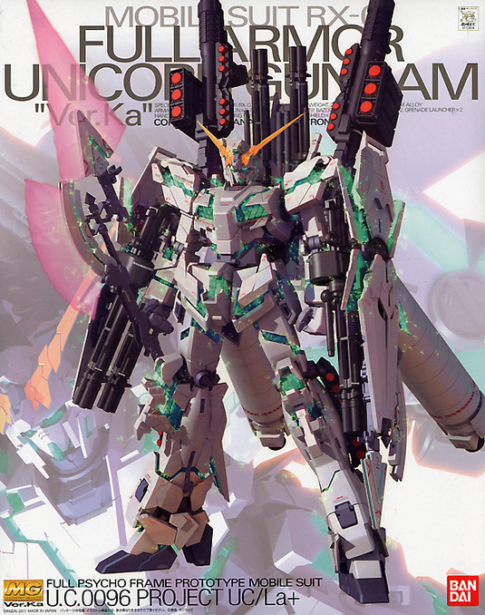 Master Grade 1/100 - Mobile Suit RX-0 Full Armor Unicorn Gundam Ver. Ka