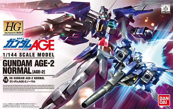 Load image into Gallery viewer, High Grade Gundam Age 1/144 - 10 Gundam Age-2 Normal
