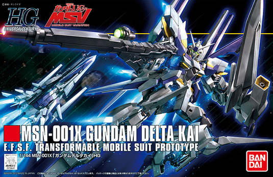 HGUC 1/144 - 148 MSN-001X Gundam Delta Kai