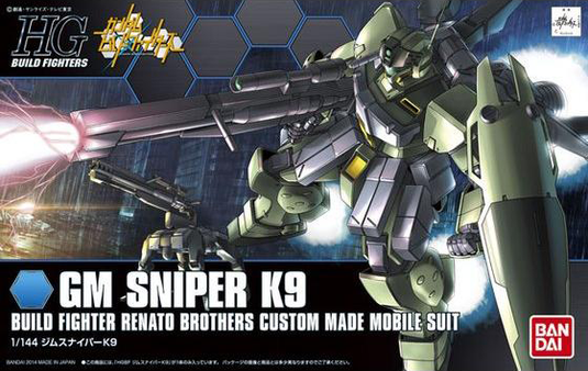 High Grade Build Fighters 1/144 - 010 GM Sniper K9