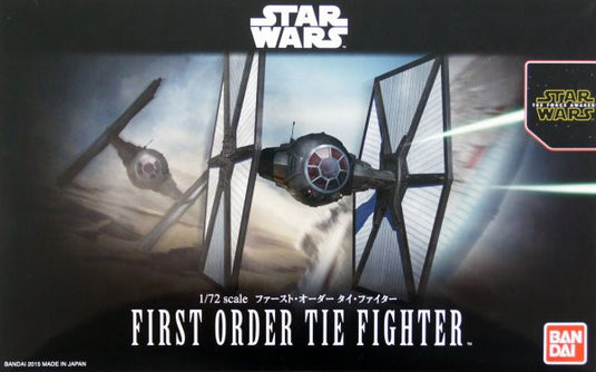 Bandai - Star Wars Model - First Order Tie Fighter