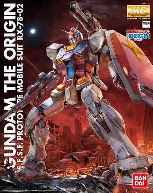 Master Grade 1/100 - Gundam The Origin E.F.S.F. Prototype Mobile Suit RX-78-02