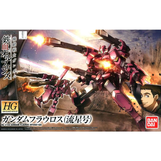 Bandai - Iron-Blooded Orphans 1/144 - HG028 - Gundam Flauros (Ryusei-go)