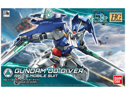 High Grade Build Divers 1/144 - 000 Gundam 00 Diver