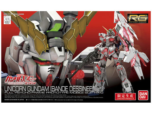 Real Grade 1/144 - Unicorn Gundam (Bande Dessinee Version)