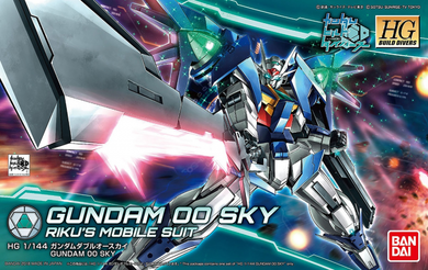 High Grade Build Divers 1/144 - 014 Gundam 00 Sky