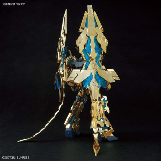 Bandai - HGUC 1/144 - 216 Unicorn Gundam 03 Phenex (Destroy Mode) (Narrative Ver.) [Gold Coating]