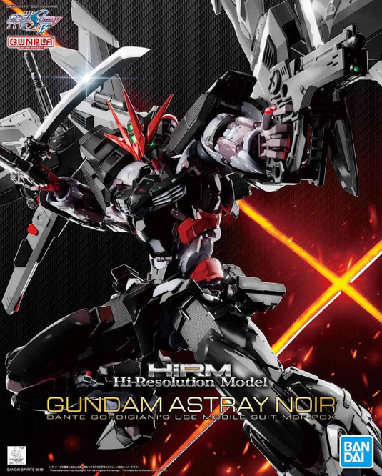 High-Resolution Model 1/100 - Gundam Astray Noir
