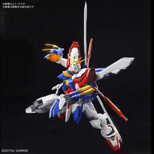 High-Resolution Model 1/100 - God Gundam