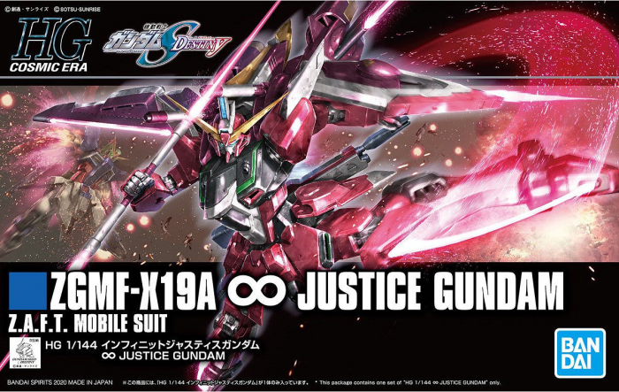 Load image into Gallery viewer, HGCE 1/144 - 231 Infinite Justice Gundam
