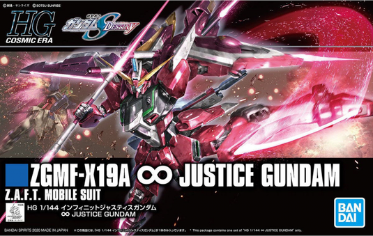 HGCE 1/144 - 231 Infinite Justice Gundam