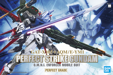 Perfect Grade 1/60 - GAT-X105+AQM/E-YM1 Perfect Strike Gundam