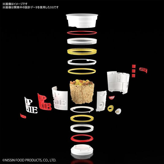 Bandai - Best Hit Chronicle: Cup Noodle 1/1 Scale Model Kit