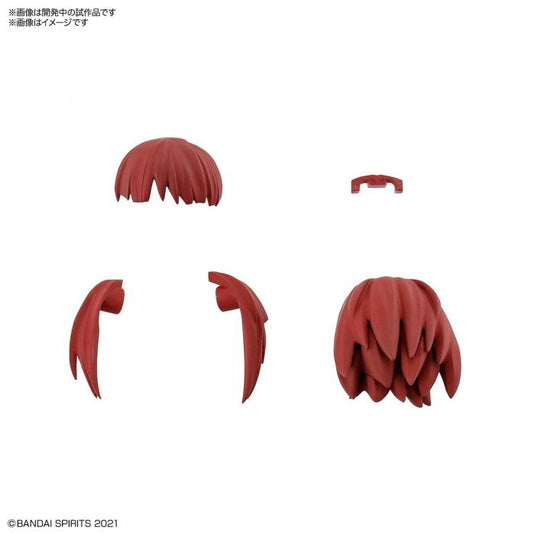 30 Minutes Sisters - Option Hairstyle Parts Vol. 1: Short Hair 1 [Red 1]