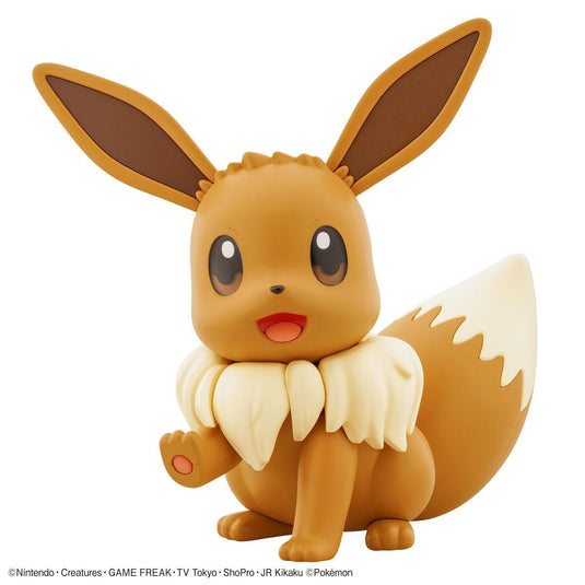 Bandai - Pokemon Model Kit Big: 02 Eevee