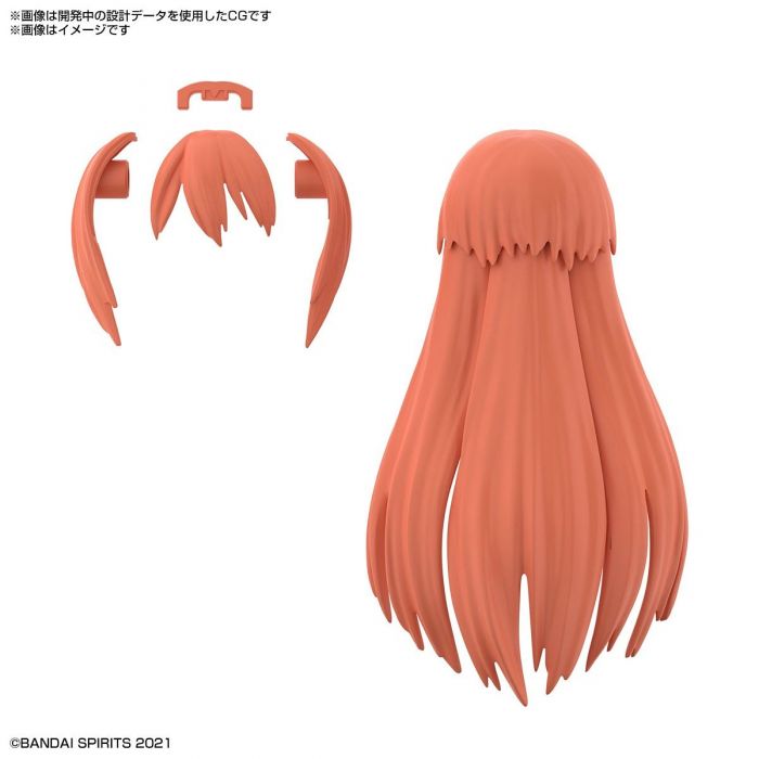 Load image into Gallery viewer, 30 Minutes Sisters - Option Hairstyle Parts Vol. 3: Long Hair 2 [Red 2]
