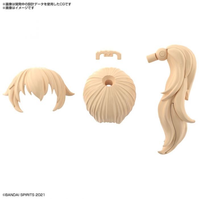 Load image into Gallery viewer, 30 Minutes Sisters - Option Hairstyle Parts Vol. 3: Ponytail Hair 3 [Yellow 2]
