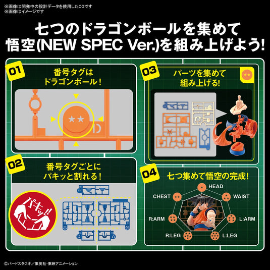 Figure Rise Standard - Dragon Ball Z:Son Goku (New Spec Version)