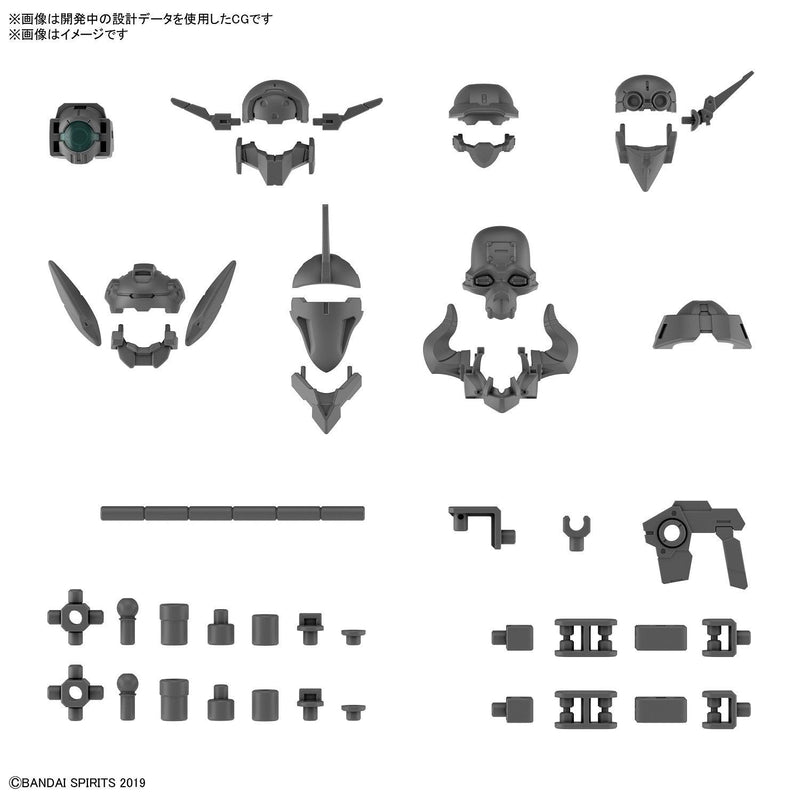 Load image into Gallery viewer, 30 Minutes Missions - 16 Option Parts Set 7 (Customize Heads B)
