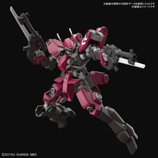 Iron-Blooded Orphans 1/144 - HG044 Cyclase's Schwalbe Custom