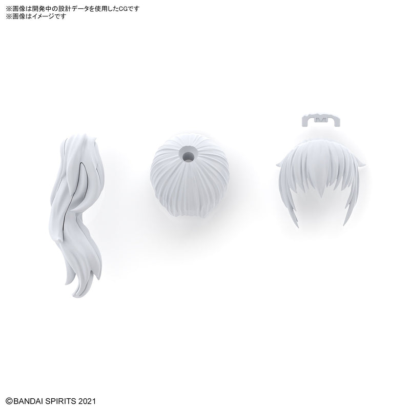 Load image into Gallery viewer, 30 Minutes Sisters - Option Hairstyle Parts Vol. 7: Ponytail Hair 5 (White 1)
