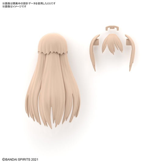 30 Minutes Sisters - Option Hairstyle Parts Vol. 7: Long Hair 2 (Yellow 2)