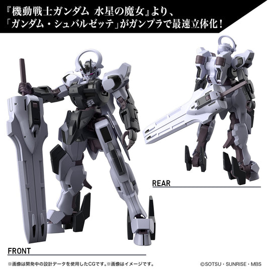 High Grade Mobile Suit Gundam: The Witch From Mercury 1/144 - Gundam Schwarzette