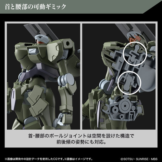 High Grade Mobile Suit Gundam: The Witch From Mercury 1/144 - Zowort Heavy