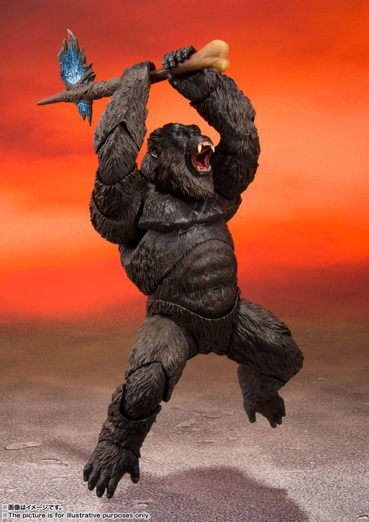 Bandai - S.H.Monsterarts Godzilla VS King Kong [2021]: King Kong