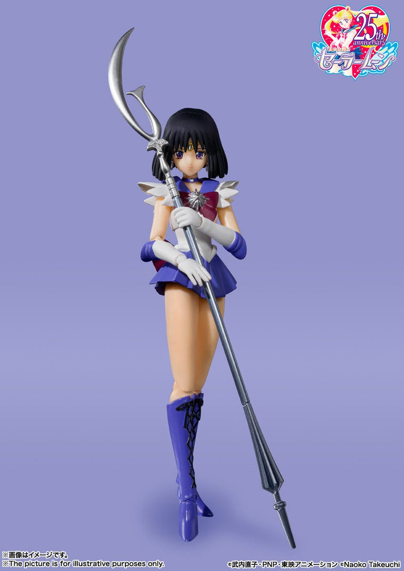 Load image into Gallery viewer, S.H.Figuarts - Pretty Guardian Sailor Moon: Sailor Saturn - Animation Colour Edition
