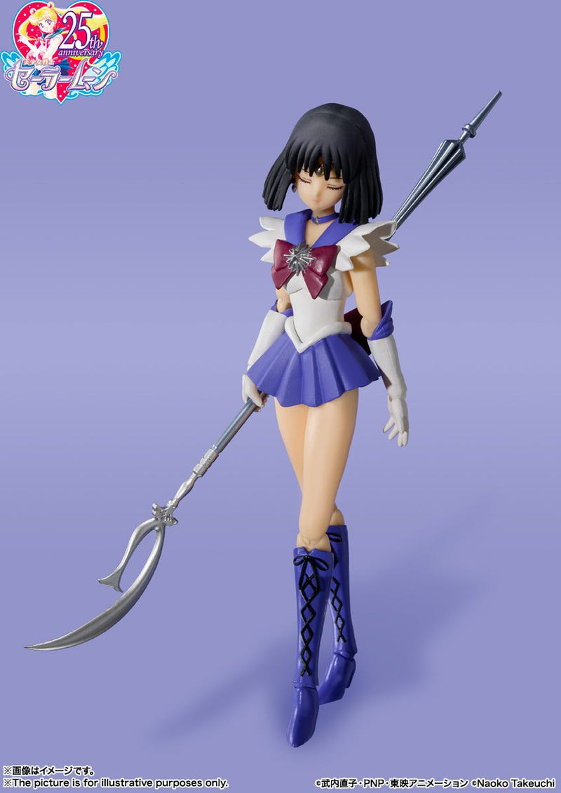 Load image into Gallery viewer, S.H.Figuarts - Pretty Guardian Sailor Moon: Sailor Saturn - Animation Colour Edition
