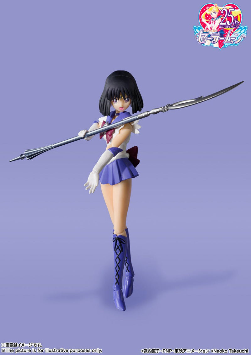 Load image into Gallery viewer, S.H.Figuarts - Pretty Guardian Sailor Moon: Sailor Saturn - Animation Colour Edition
