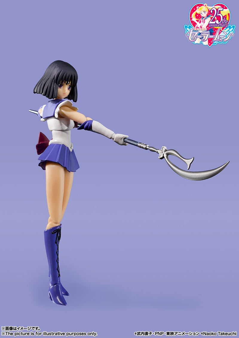 Load image into Gallery viewer, S.H.Figuarts - Pretty Guardian Sailor Moon: Sailor Saturn - Animation Colour Edition
