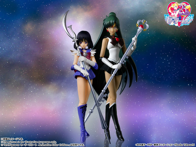 Load image into Gallery viewer, S.H.Figuarts - Pretty Guardian Sailor Moon: Sailor Saturn - Animation Colour Edition

