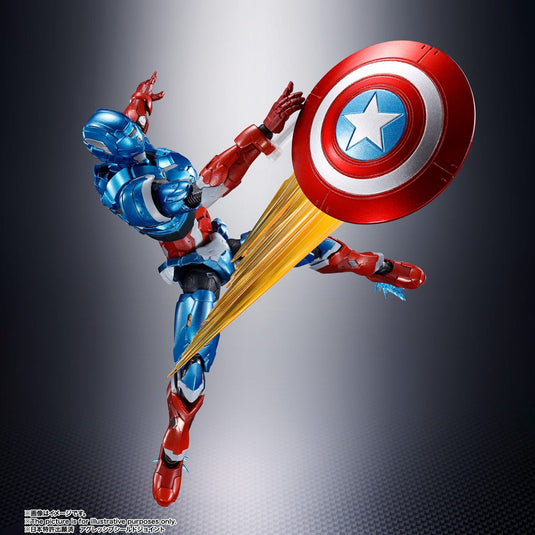 Bandai - S.H.Figuarts - Tech-On Avengers: Captain America