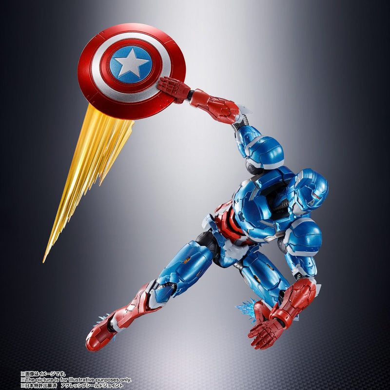 Load image into Gallery viewer, Bandai - S.H.Figuarts - Tech-On Avengers: Captain America
