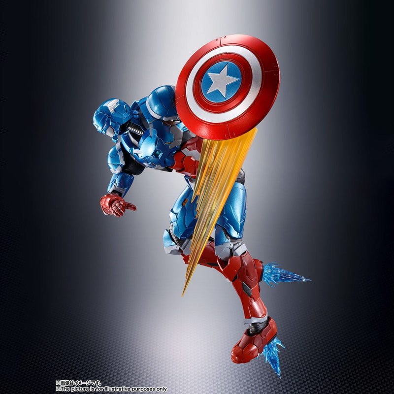 Load image into Gallery viewer, Bandai - S.H.Figuarts - Tech-On Avengers: Captain America
