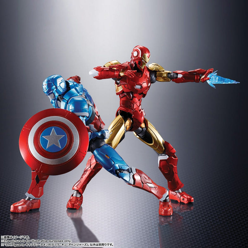 Load image into Gallery viewer, Bandai - S.H.Figuarts - Tech-On Avengers: Captain America
