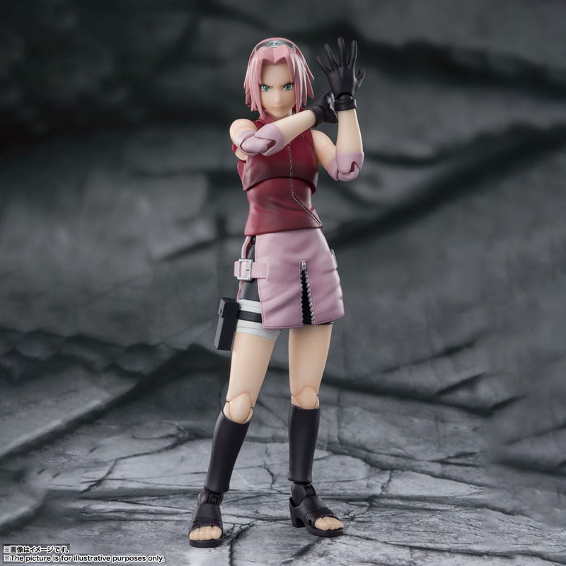 Load image into Gallery viewer, Bandai - S.H.Figuarts - Naruto Shippuden: Sakura Haruno (Inheritor of Tsunade&#39;s Indominable Will)
